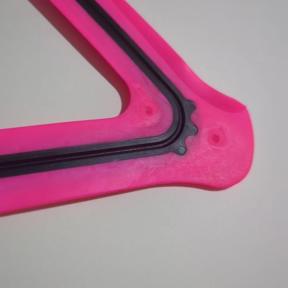 Vintage Aerobie orbiter By‎ Alan Adler Triangle Pink 90's